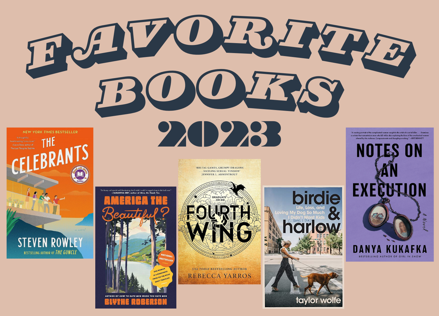 best books 2023 including celebrity memoirs, mysteries, and fiction