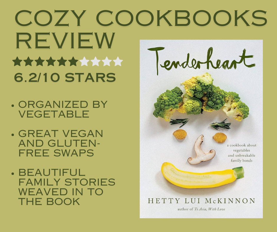 Tenderheart cookbook review with a rating of 6.2 stars out of ten