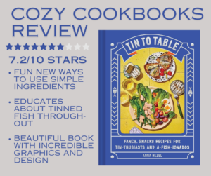 a review of this cookbook featuring tinned fish as a main ingredient