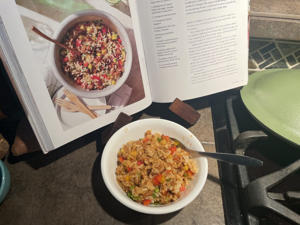 Salad Seasons Hearty Stuffed Pepper Rice Dish